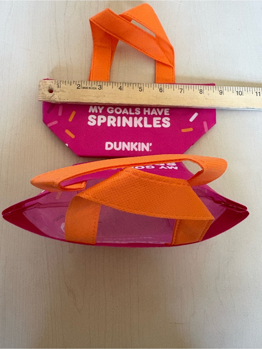 Dunkin’ Donuts mini Tote Bag - Picture 2 of 4
